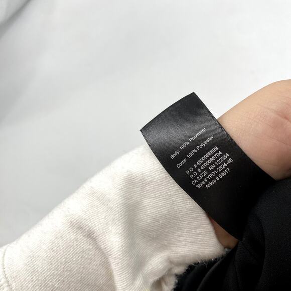 Aritzia Babaton Black V neck Blouse - Picture 5 of 5